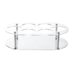 Desktop Water Bottle Storage Stand, YX174 Black, YX174 Transparent