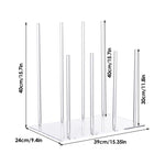Acrylic High Boot Storage Stand