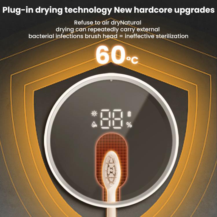 Toothbrush Disinfection Box Punch-Free Razor Rack