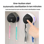 Portable USB Rechargeable Toothbrush Sterilizer with UV Sterilization