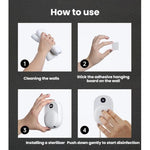 Wall-Mounted Smart UV Sterilizer And Air-Drying Toothbrush Sterilizer