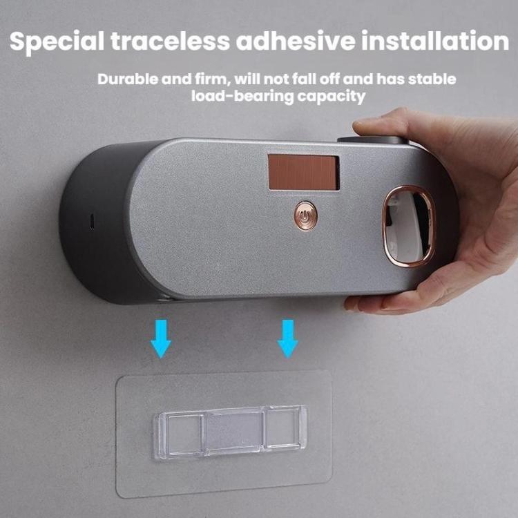 Wall-Mounted Smart UV Sterilization Multifunctional Toothbrush Holder
