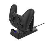 For Nintendo Switch 2 Joy-Con & Pro Controller 3-in-1 Charging Dock Storage Holder with LED Indicators, SW-3ZC028