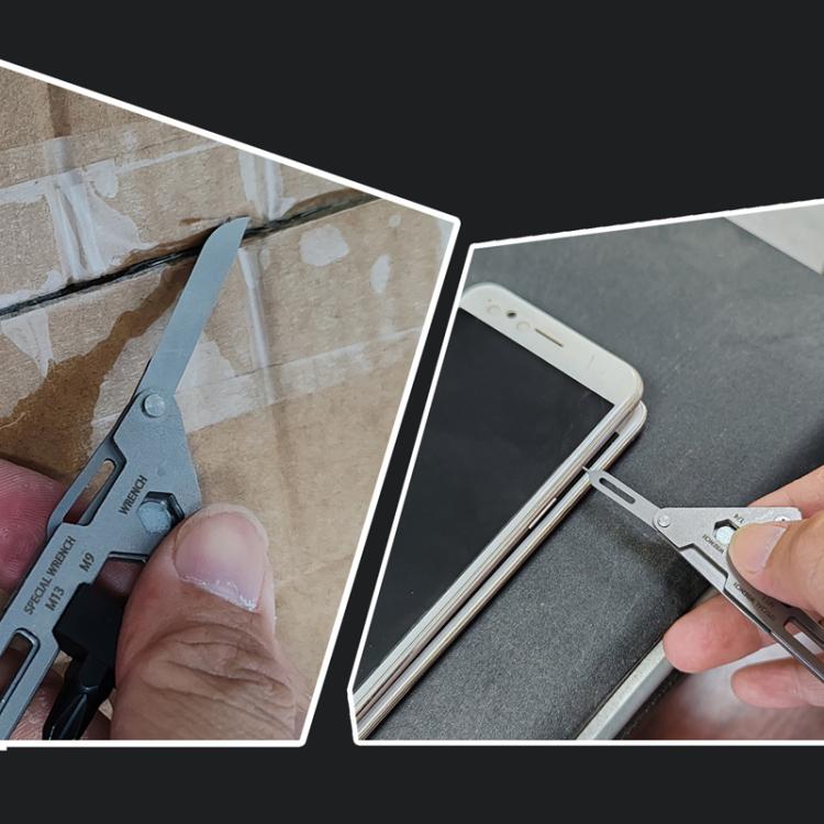 7 In 1 Smartphone SIM Card Eject Tool With Keyring Multifunctional Mini Portable Tool, 7 In 1