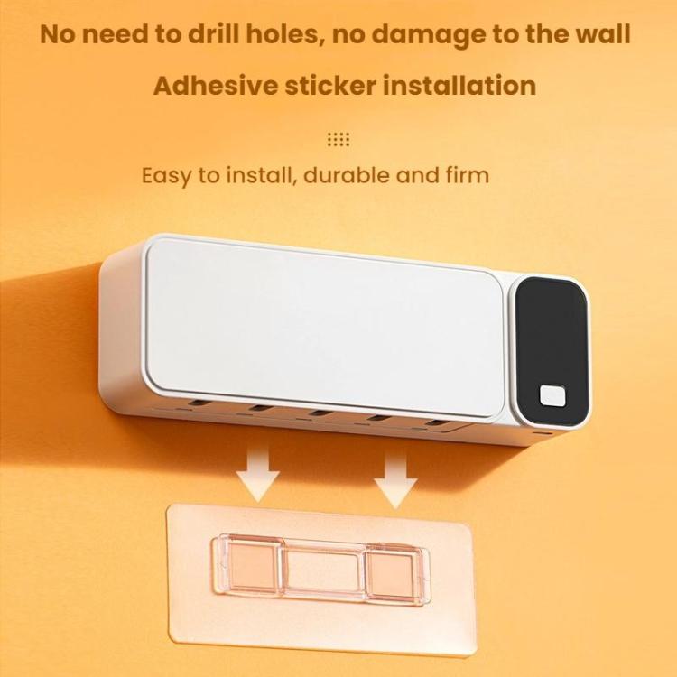 Smart UV Disinfection Toothbrush Holder With Punch-Free Installation