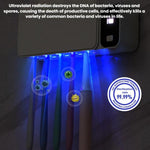 Smart UV Disinfection Toothbrush Holder With Punch-Free Installation