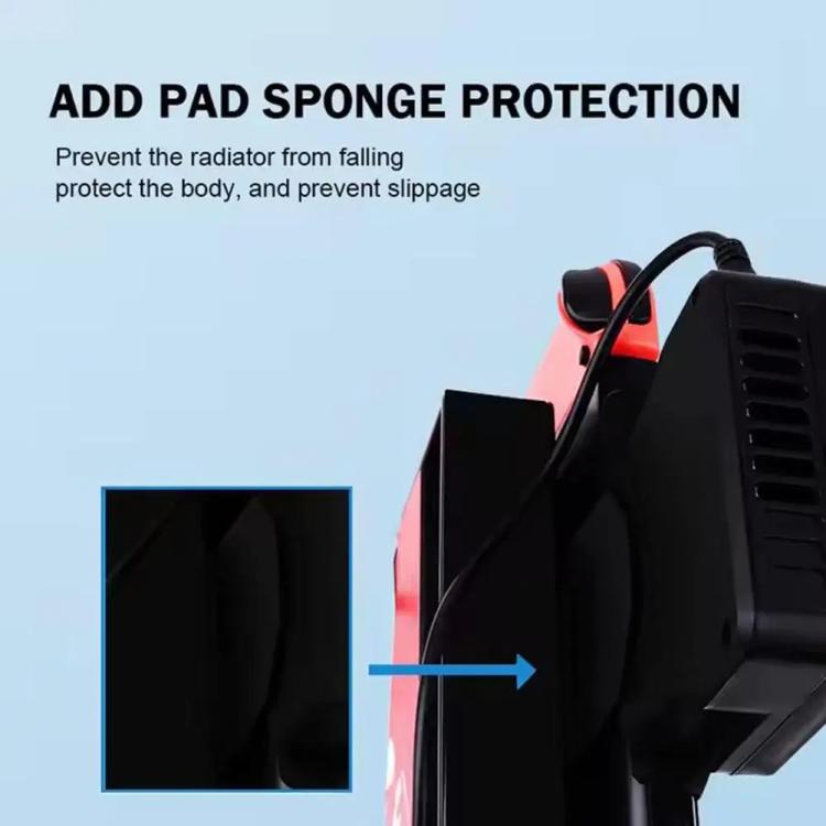 For Nintendo Switch 2 / Switch Console Exhaust Radiator With Temperature Display data, RDS-2827 White, RDS-2827  Black