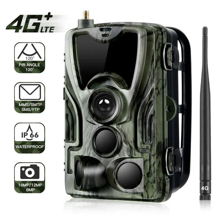 20MP 4G Message Outdoor Rain Fog Proof Infrared Tracking Hunting Camera, HC-801LTE