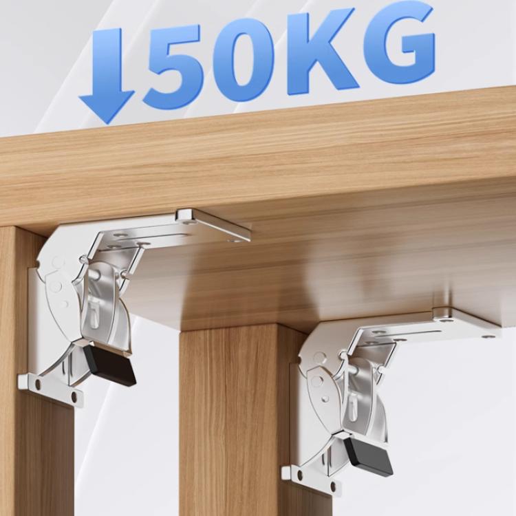 90-degree Self-Locking Folding Hinge Table Chair Bed Leg Foldable Support Brackets