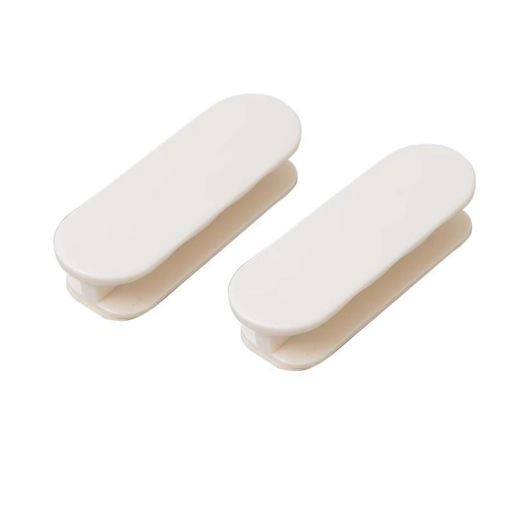 2pcs /Pack No Drill Adhesive Cabinet & Drawer Pull Handles For Glass Windows, Kitchen Doors, Furniture