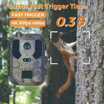 4K 4G Outdoor Tracking Camera With Remote Mobile Control, Supports FTP/SMTP/APP, HC-960Ultra-Li