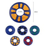 40m Automotive Pure Copper Core Insulated Wire, 0.75 Square Meters Black, 0.75 Square Meters Red, 0.75 Square Meters Blue, 0.75 Square Meters Yellow, 0.75 Square Meters Green, 1 Square Meters Yellow, 1 Square Meters Red, 1 Square Meters Green          ...