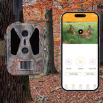 Dual Lens 4K 4G Outdoor Tracking Camera With Remote Mobile Control For Real-Time Photo Viewing, HC-950Pro-Li