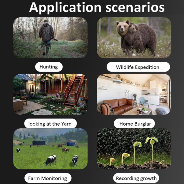 Dual Lens 4K 4G Outdoor Tracking Camera With Remote Mobile Control For Real-Time Photo Viewing, HC-950Pro-Li