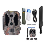 Dual Lens 4K 4G Outdoor Tracking Camera With Remote Mobile Control For Real-Time Photo Viewing, HC-950Pro-Li