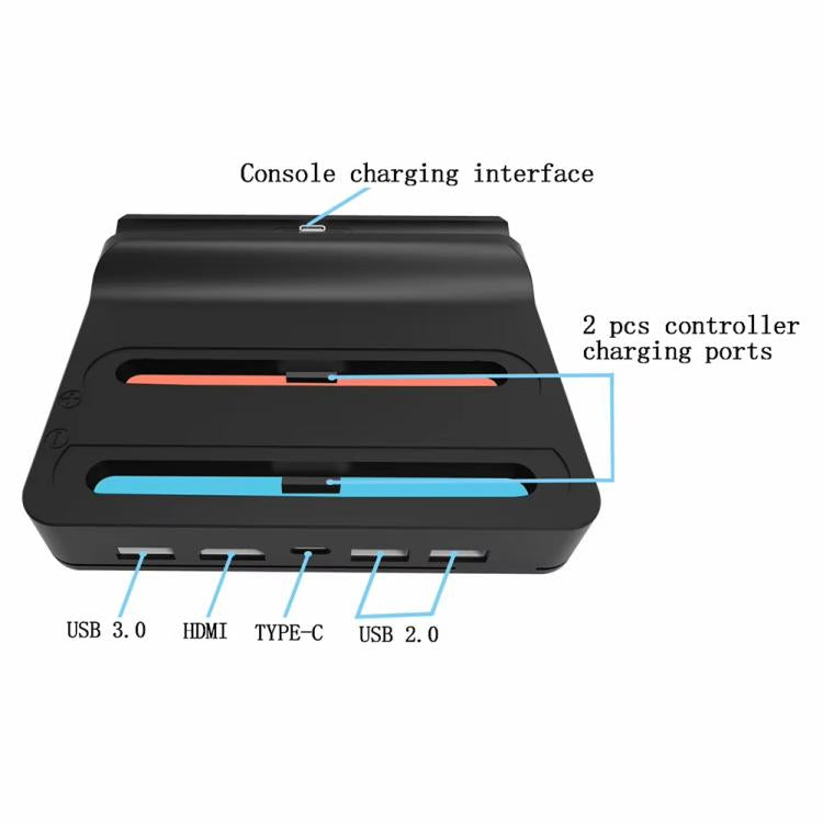 For Nintendo Switch 2 Console Controller KJH Charging Dock Station With 1080P 60Hz HDMI Output, KJH-NS2-027