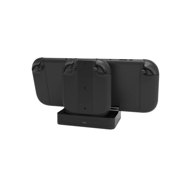 For Nintendo Switch 2 & Joy-Con Controllers KJH Charging Dock With Ambient Lighting, PG-SW2130 White, PG-SW2130 Black