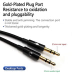 2m Tuning Edition Headphone Cable For Sennheiser GAME ONE / GAME ZERO / PC 373D / GSP350 / GSP500 / GSP600, Single Plug, Dual Plug