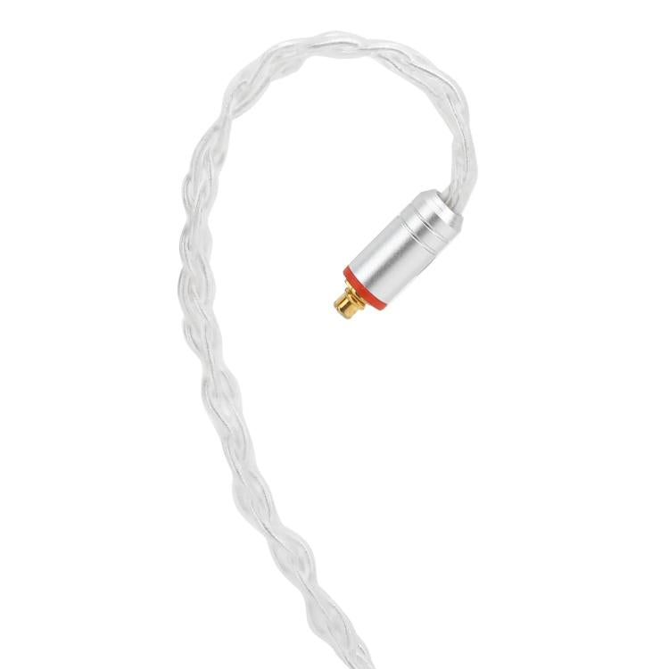 1.2m 8 Core Single Crystal Copper Silver Plated MMCX Headphone Upgrade Cable, For Shure SE215 / SE535 / SE846 / UE900, Black 2.5mm Balance, Black 4.4mm Balance, Transparent 2.5mm Balance, Transparent 3.5mm Stereo, Transparent 4.4mm Balance