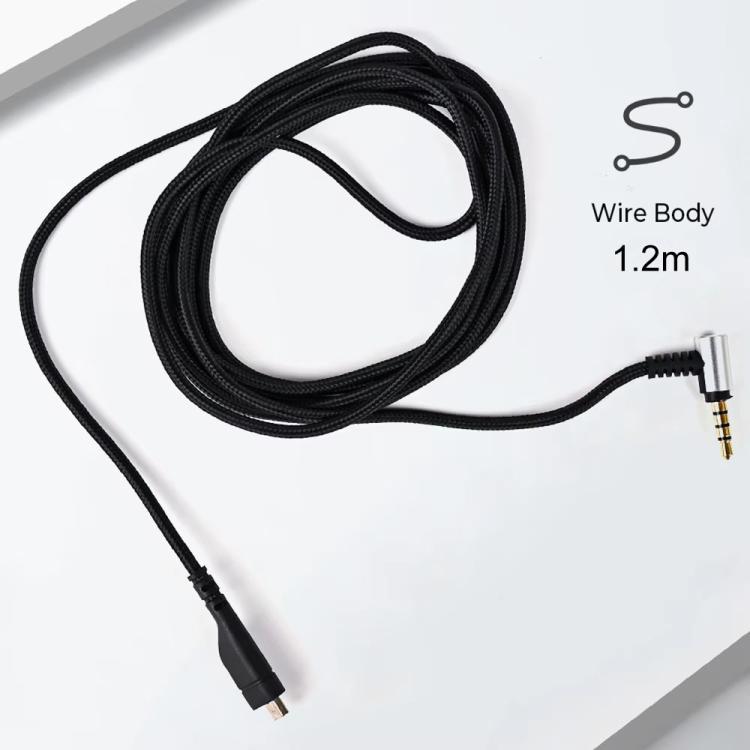 Headband Gaming Audio Cable Headset Connector Cable, For SteelSeries Arctis 3 / 5 / 7 / PRO, ZS0130