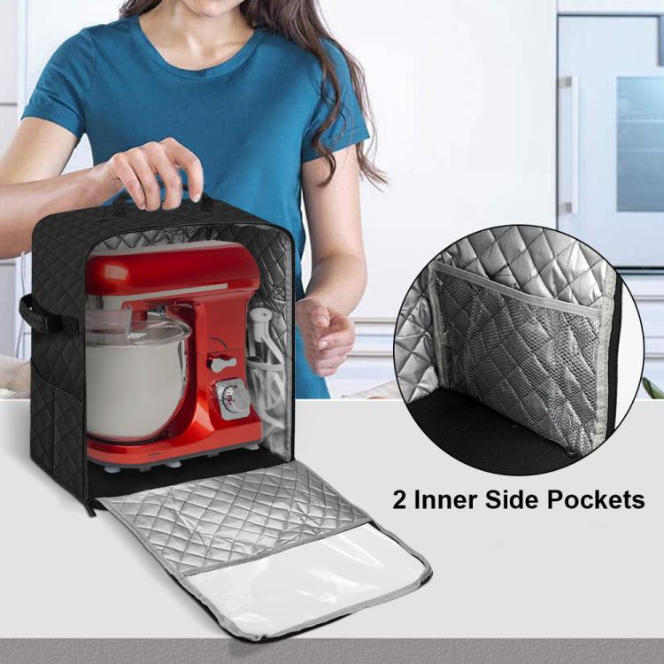 حقيبة تخزين خلاط غطاء مضاد للغبار لأجهزة KitchenAid، 36x23x38 سم، 37x24x43 سم