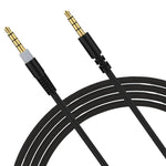 For Kingston HyperX Cloud Alpha / Mix 3.5mm Male To Male Headset Recorder Cable, ZS0295