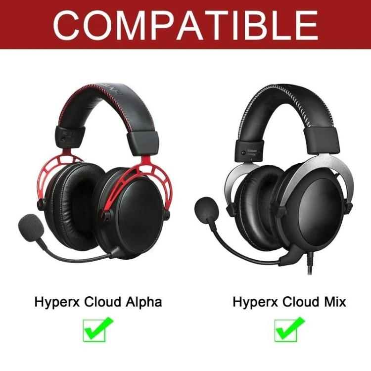 For Kingston HyperX Cloud Alpha / Mix 3.5mm Male To Male Headset Recorder Cable, ZS0295