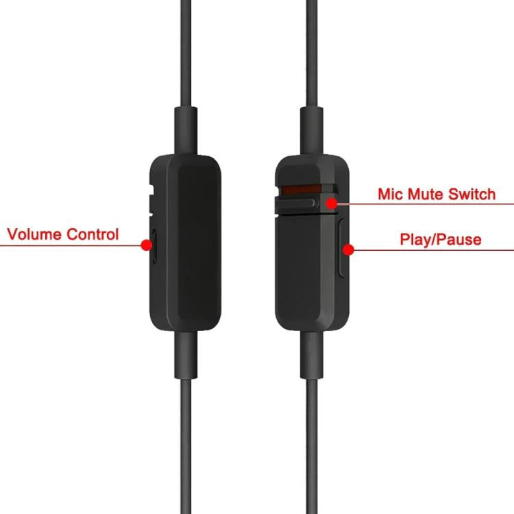 For Beyerdynamic MMX300 2.45m Headphones Audio Cable, PC Version, ZS0255