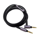 3.5mm Headphone Audio Cable, For Sony WH-1000XM3 / WH-1000XM2 / WH-1000XM4 / WH-H900N / WH-H800, 1.5m Wire Control, 1.5m Direct