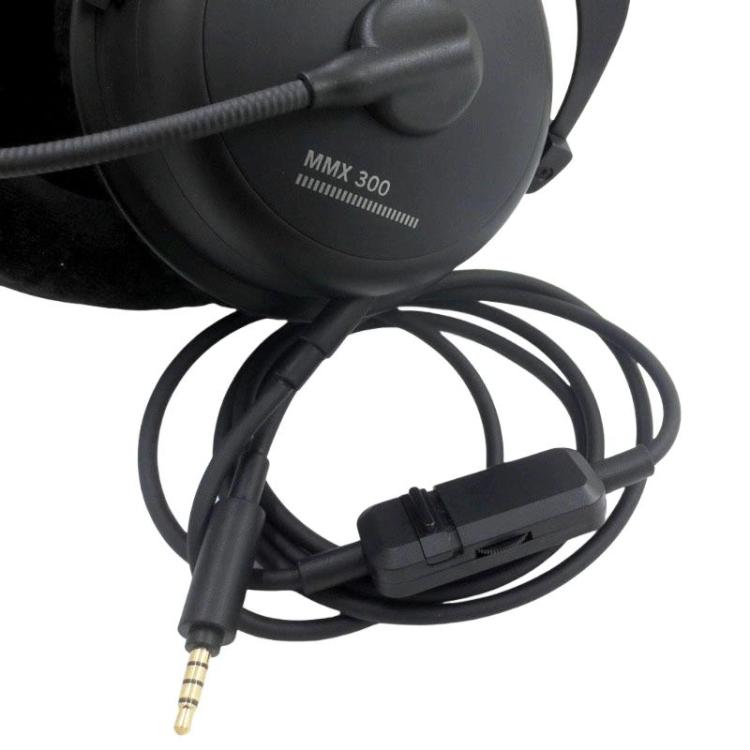 For Beyerdynamic MMX300 II Gaming Headset Audio Cable, ZS0226