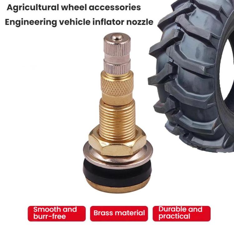 Agricultural Vehicle Vacuum Tire Full Copper Valves, American Standard