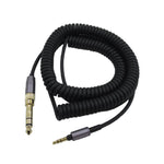 Headphone Spring Audio Cable, For Sony WH-1000XM3 / WH-1000XM2 / WH-1000XM4 / WH-H900N / WH-H800, 1.5m Spring