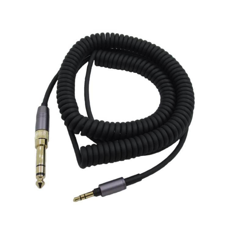 Headphone Spring Audio Cable, For Sony WH-1000XM3 / WH-1000XM2 / WH-1000XM4 / WH-H900N / WH-H800, 1.5m Spring