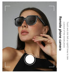 V1 Pro Smart Glasses Support Bluetooth Calling/Music Control/Camera Remote/Voice Assistant, 2×150mAh Battery For Work & Travel, V1 Pro