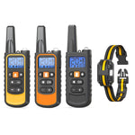 Remote Control Dog Barking Control With Shock Collar, Yellow One-To-One, Yellow One-To-Two, Orange One-To-One, Black One-To-One