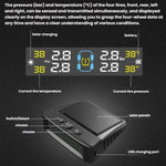Automotive TPMS Four-Tire Pressure Monitor, Beep Sound Version External Sensor, Voice Version External Sensor, Beep Sound Version Internal Sensor, Voice Version Internal Sensor