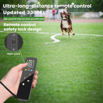 Color Screen Shock Collar Remote Control Dog Training Device