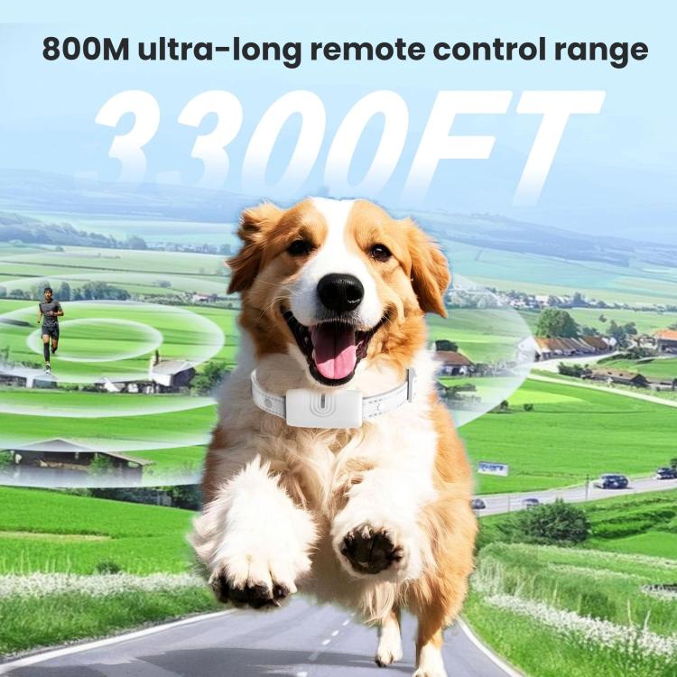 Remote Control Dog Barking Control Device Rechargeable Waterproof Electric Shock Collar, One To One, One To Two