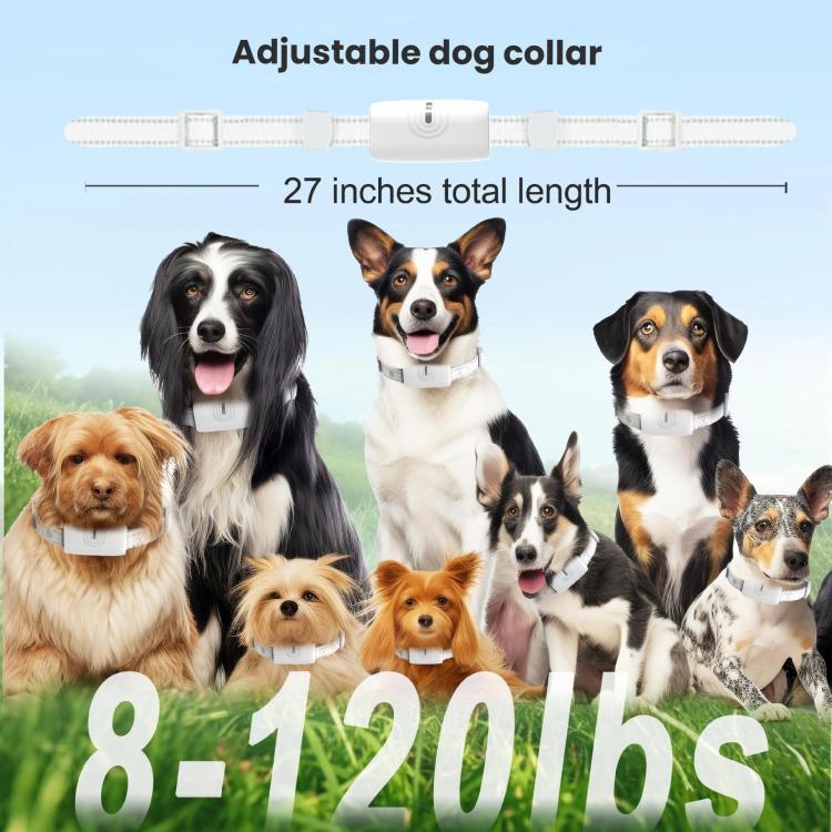 Remote Control Dog Barking Control Device Rechargeable Waterproof Electric Shock Collar, One To One, One To Two