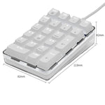 Little Kangaroo DS-9817 Backlit Non-Switching Wired Numeric Keypad Financial Business Banking Keyboard, DS-9817
