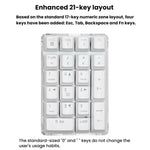 Little Kangaroo DS-9817 Backlit Non-Switching Wired Numeric Keypad Financial Business Banking Keyboard, DS-9817