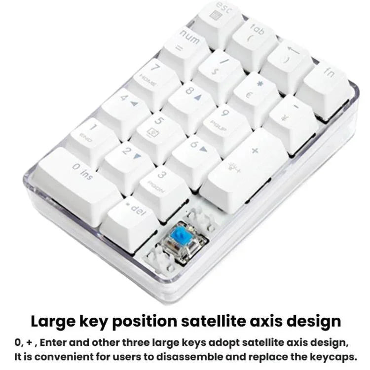 Little Kangaroo DS-9817 Backlit Non-Switching Wired Numeric Keypad Financial Business Banking Keyboard, DS-9817