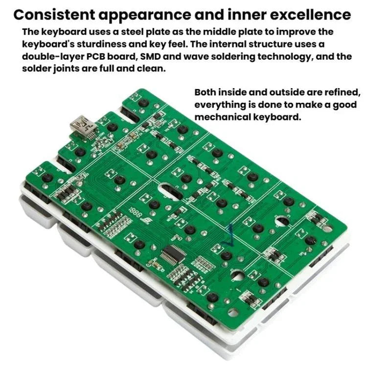 Little Kangaroo DS-9817 Backlit Non-Switching Wired Numeric Keypad Financial Business Banking Keyboard, DS-9817