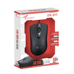 Little Kangaroo DS-917 1000DPI Ergonomic Optical Wired Mouse Laptop Mouse For Office Gaming, DS-917 USB