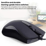 Little Kangaroo DS-917 1000DPI Ergonomic Optical Wired Mouse Laptop Mouse For Office Gaming, DS-917 USB