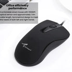 Little Kangaroo DS-917 1000DPI Ergonomic Optical Wired Mouse Laptop Mouse For Office Gaming, DS-917 USB
