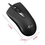 Little Kangaroo DS-917 1000DPI Ergonomic Optical Wired Mouse Laptop Mouse For Office Gaming, DS-917 USB