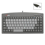 Little Kangaroo DS-9827 88 Key Wired Keyboard With Magnetic Ring Laptop Industrial Office Keyboard, PS2, USB