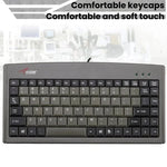 Little Kangaroo DS-3000 88 Key Wired Keyboard With Magnetic Ring Laptop Industrial Office Keyboard, PS2, USB