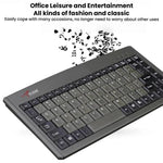 Little Kangaroo DS-3000 88 Key Wired Keyboard With Magnetic Ring Laptop Industrial Office Keyboard, PS2, USB